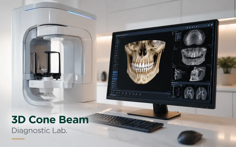 Cone Beam CT 3D Sante Diagnostic System - Sante International Dental Hospital