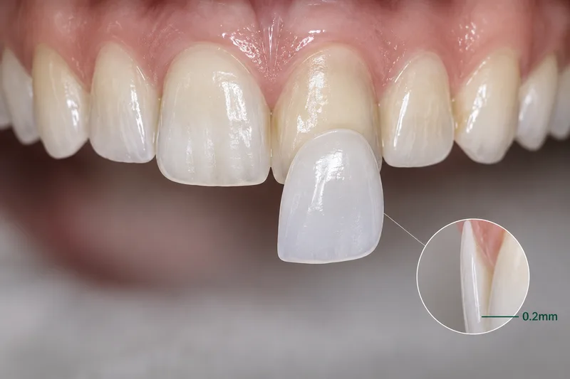 Ultra-thin porcelain veneers
